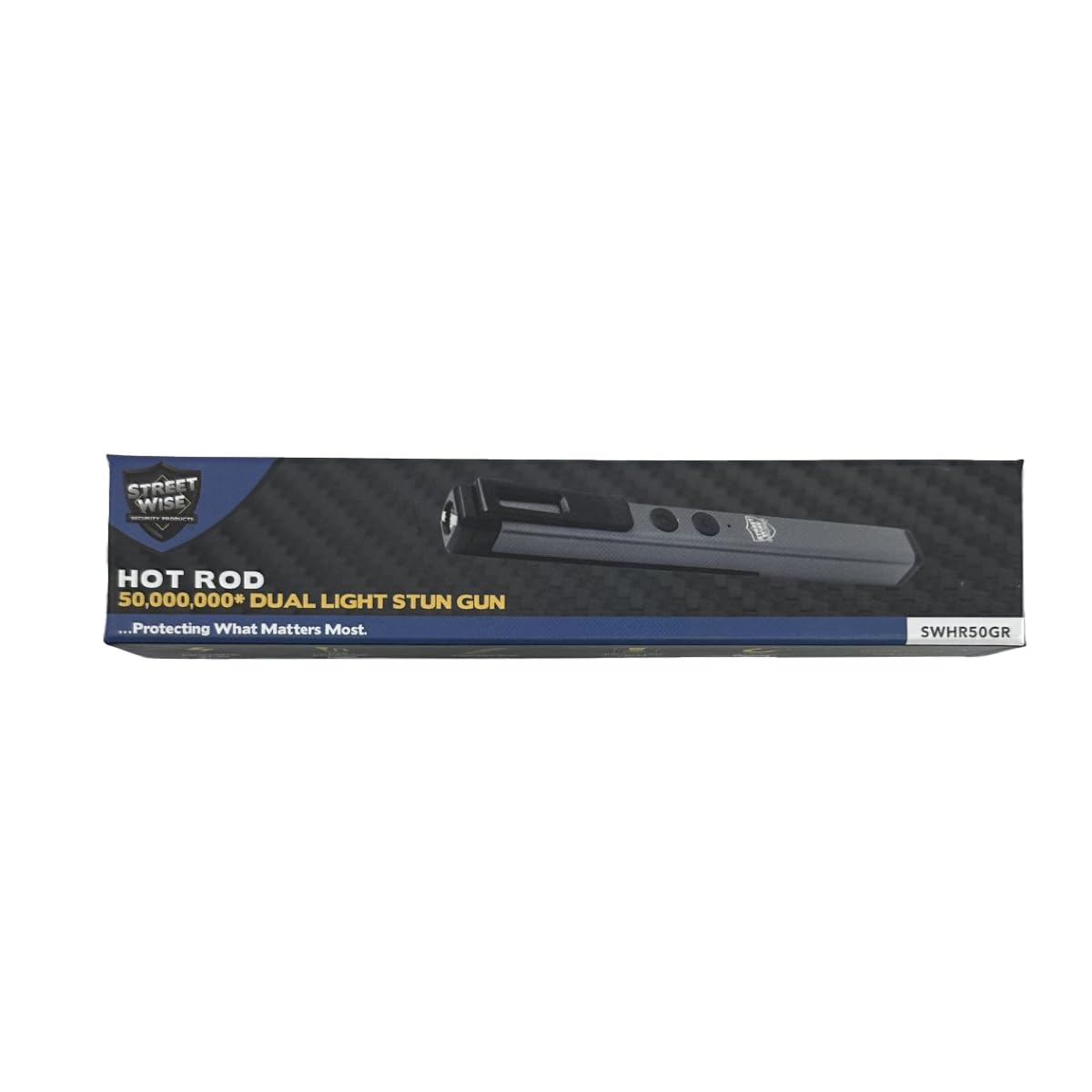 Streetwise Pain Pen 25,000,000 Stun Gun for Self Defense - Tactical Stun Pen for Women and Men, USB Rechargeable, Battery Indicator, Durable Clip, Compact and Concealable for Protection